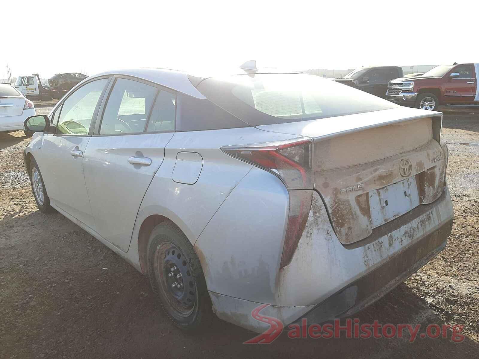 JTDKARFU4H3531247 2017 TOYOTA PRIUS