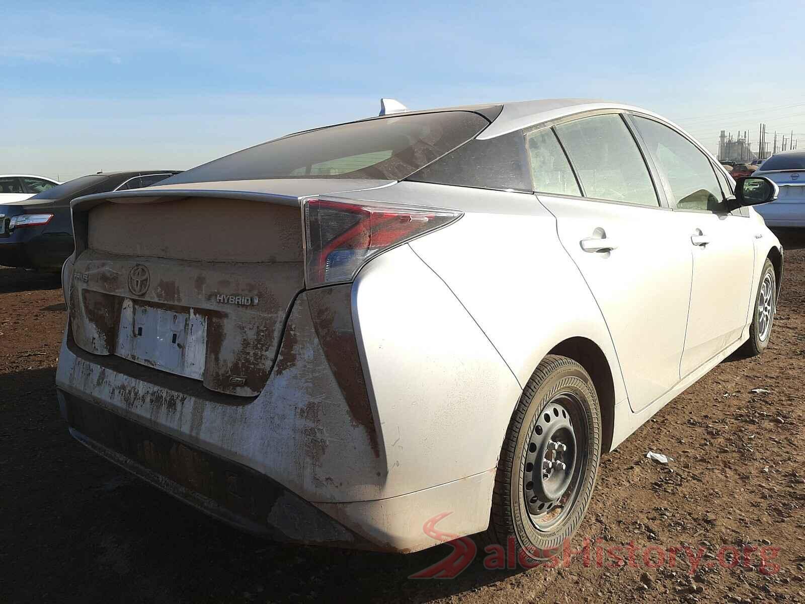 JTDKARFU4H3531247 2017 TOYOTA PRIUS