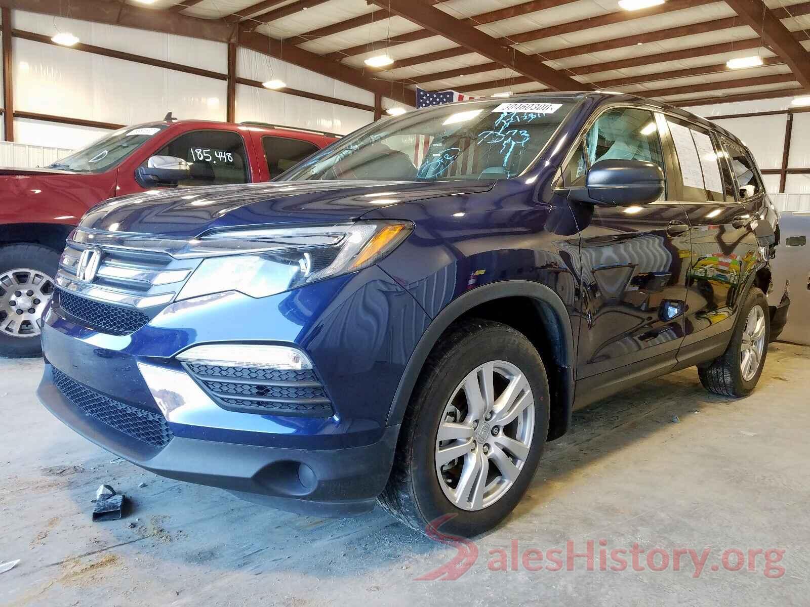 5XYPGDA5XKG499186 2016 HONDA PILOT