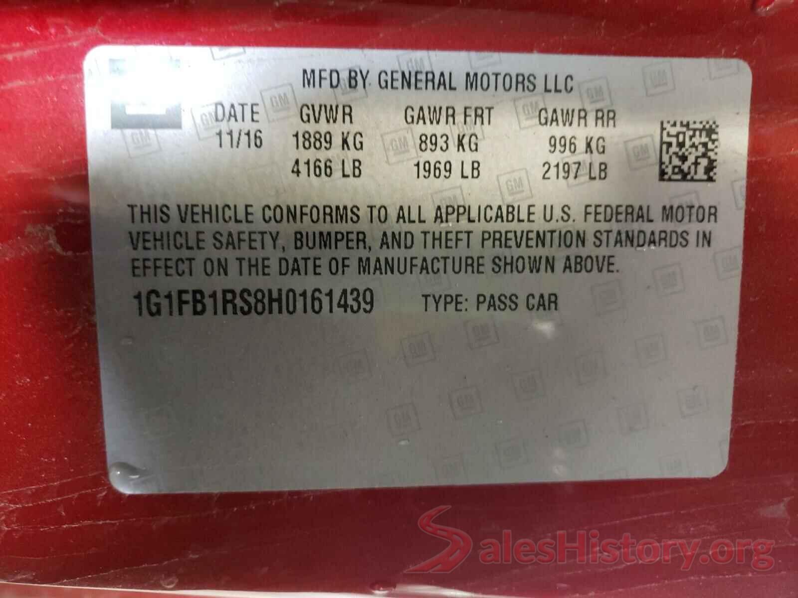 1FATP8UH4H5245136 2017 CHEVROLET CAMARO