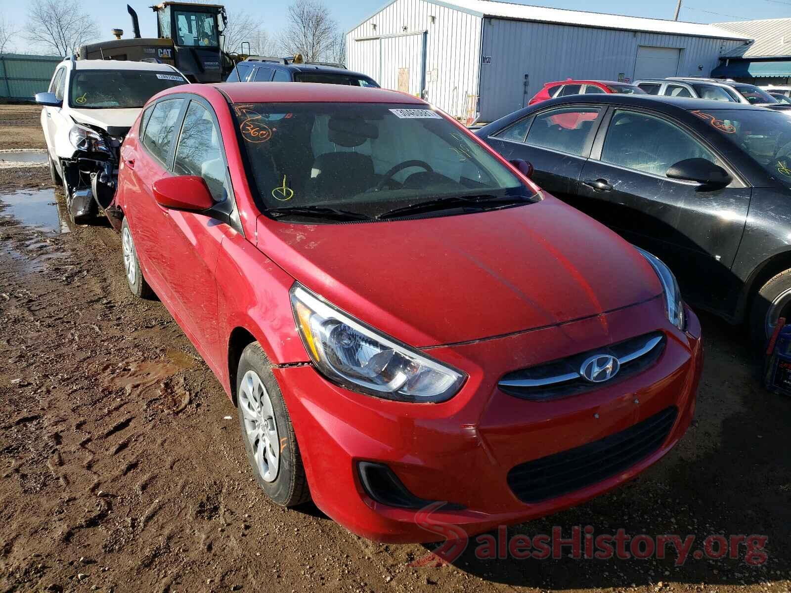 KMHCT5AE9HU349783 2017 HYUNDAI ACCENT