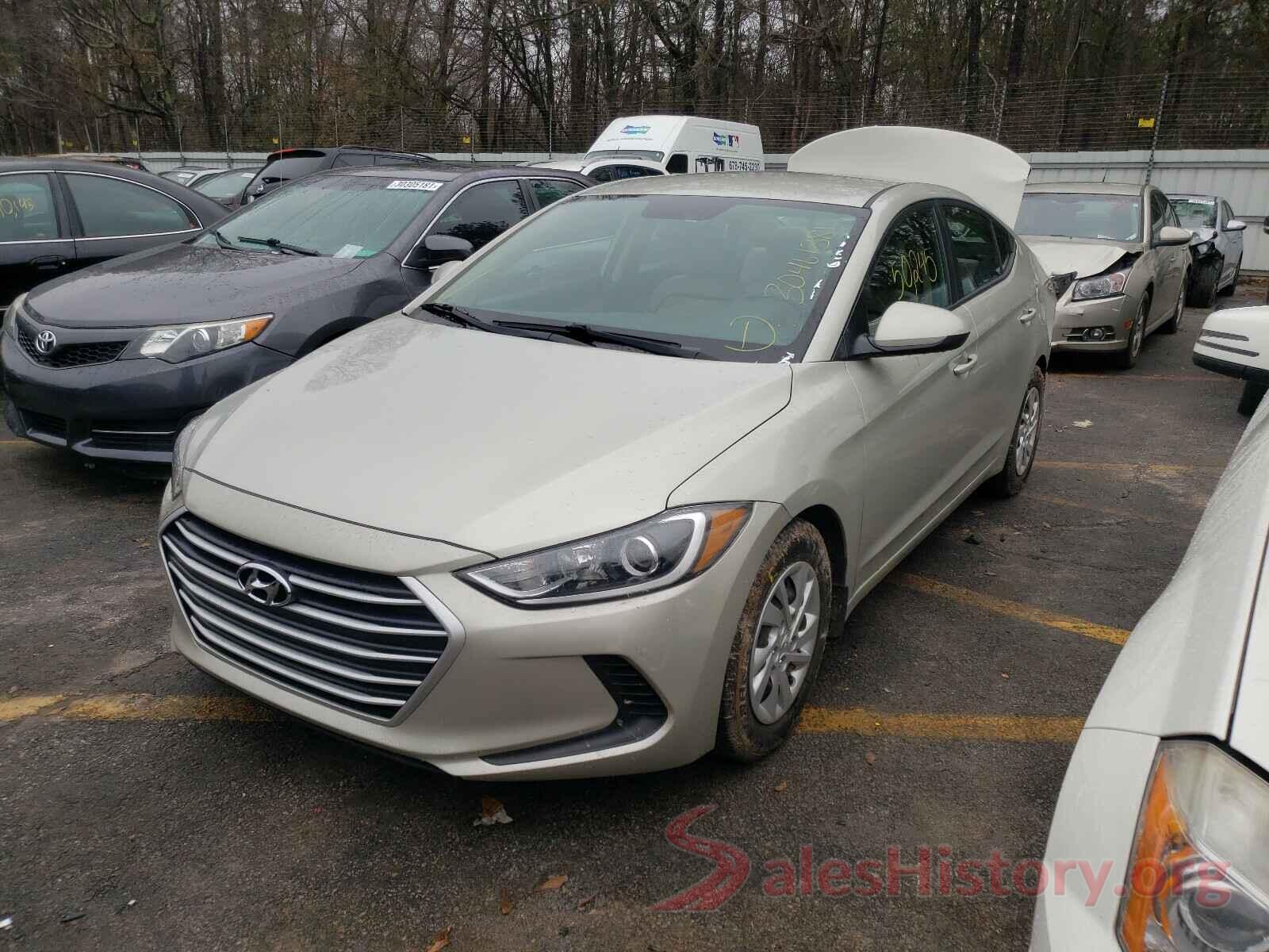 5NPD74LF2JH309588 2018 HYUNDAI ELANTRA