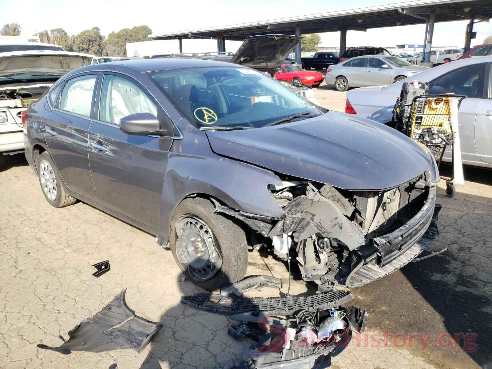 3N1AB7AP9KY353349 2019 NISSAN SENTRA