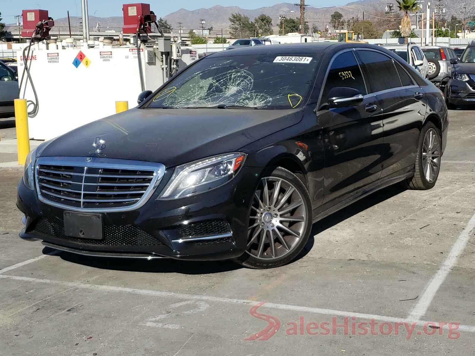 WDDUG8CB0GA237025 2016 MERCEDES-BENZ S CLASS