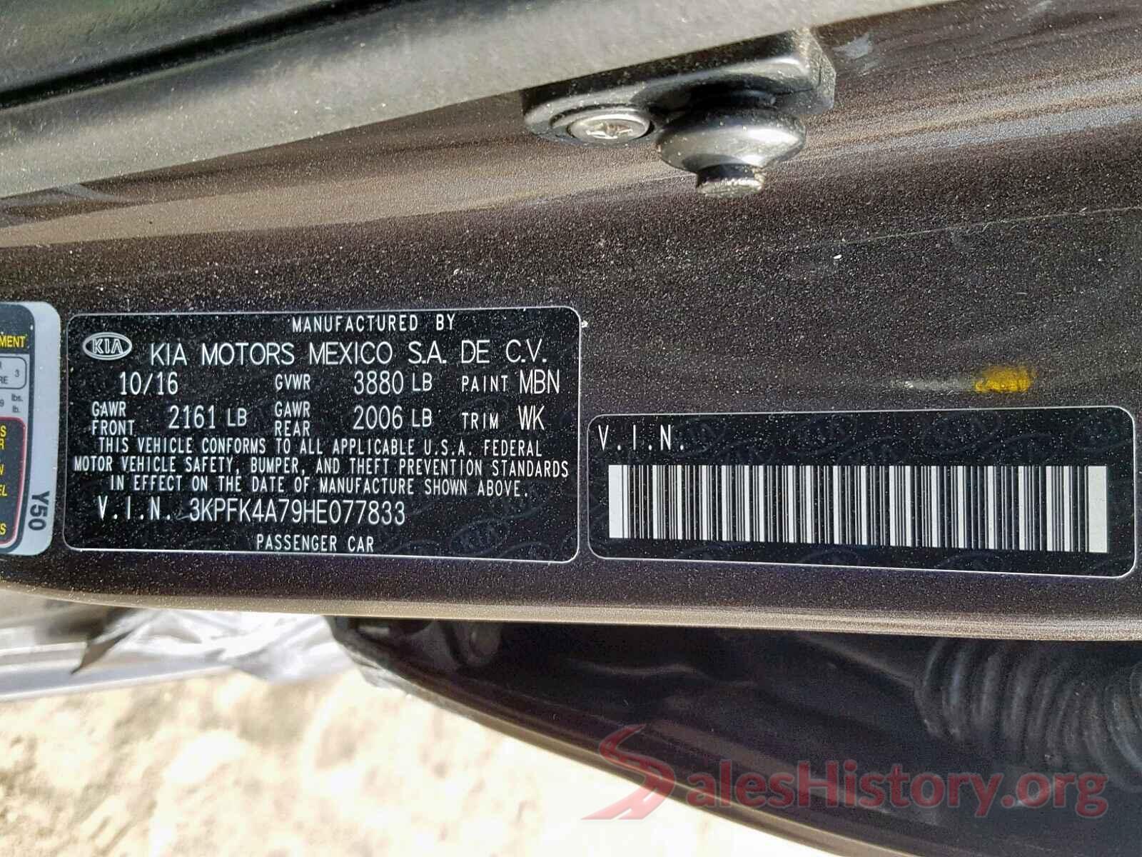 3N1CP5CU6KL518434 2017 KIA FORTE LX