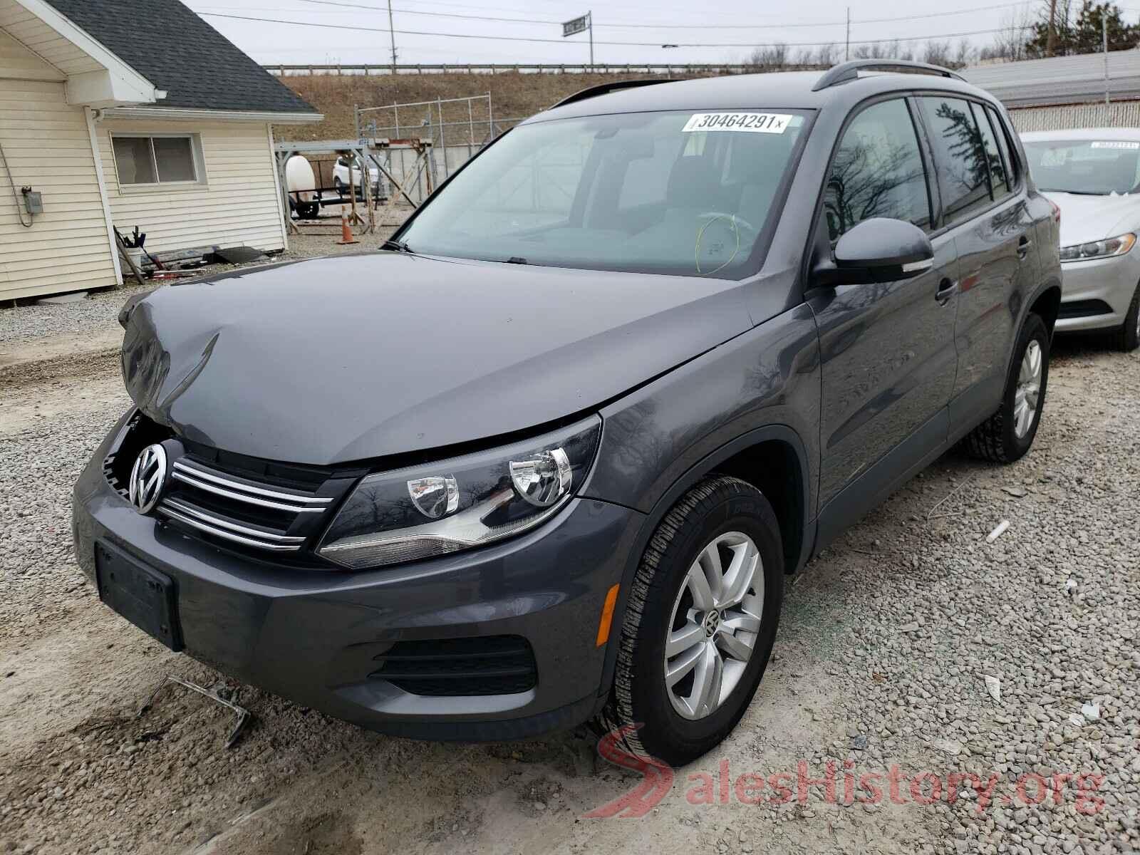 WVGBV7AX7GW593731 2016 VOLKSWAGEN TIGUAN