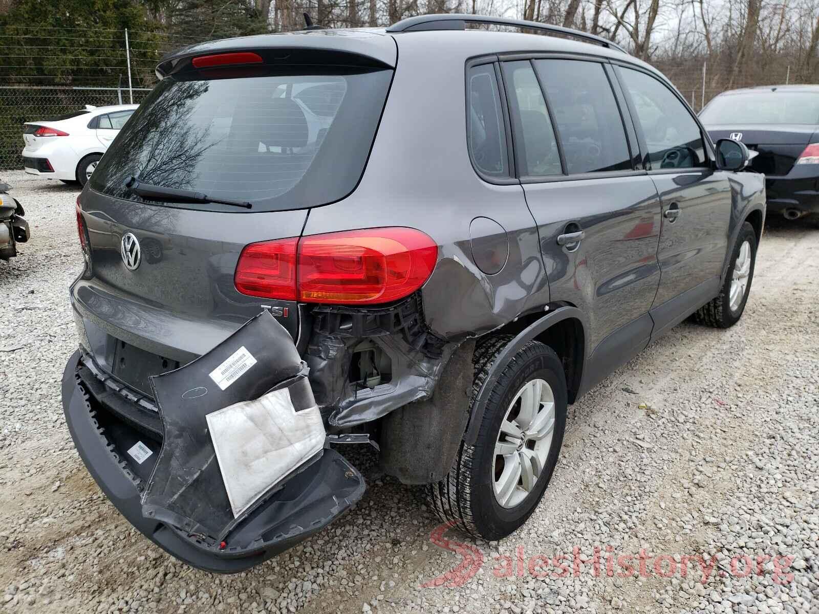 WVGBV7AX7GW593731 2016 VOLKSWAGEN TIGUAN