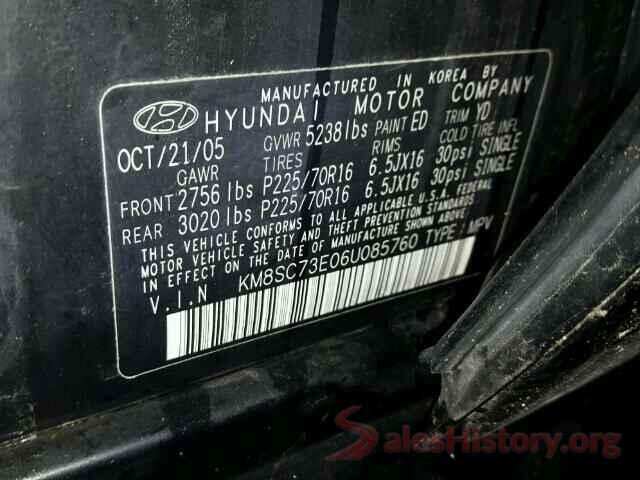 00000000000114319 2006 HYUNDAI SANTA FE