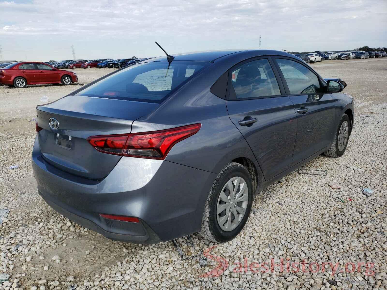 5XYPG4A38GG011424 2019 HYUNDAI ACCENT