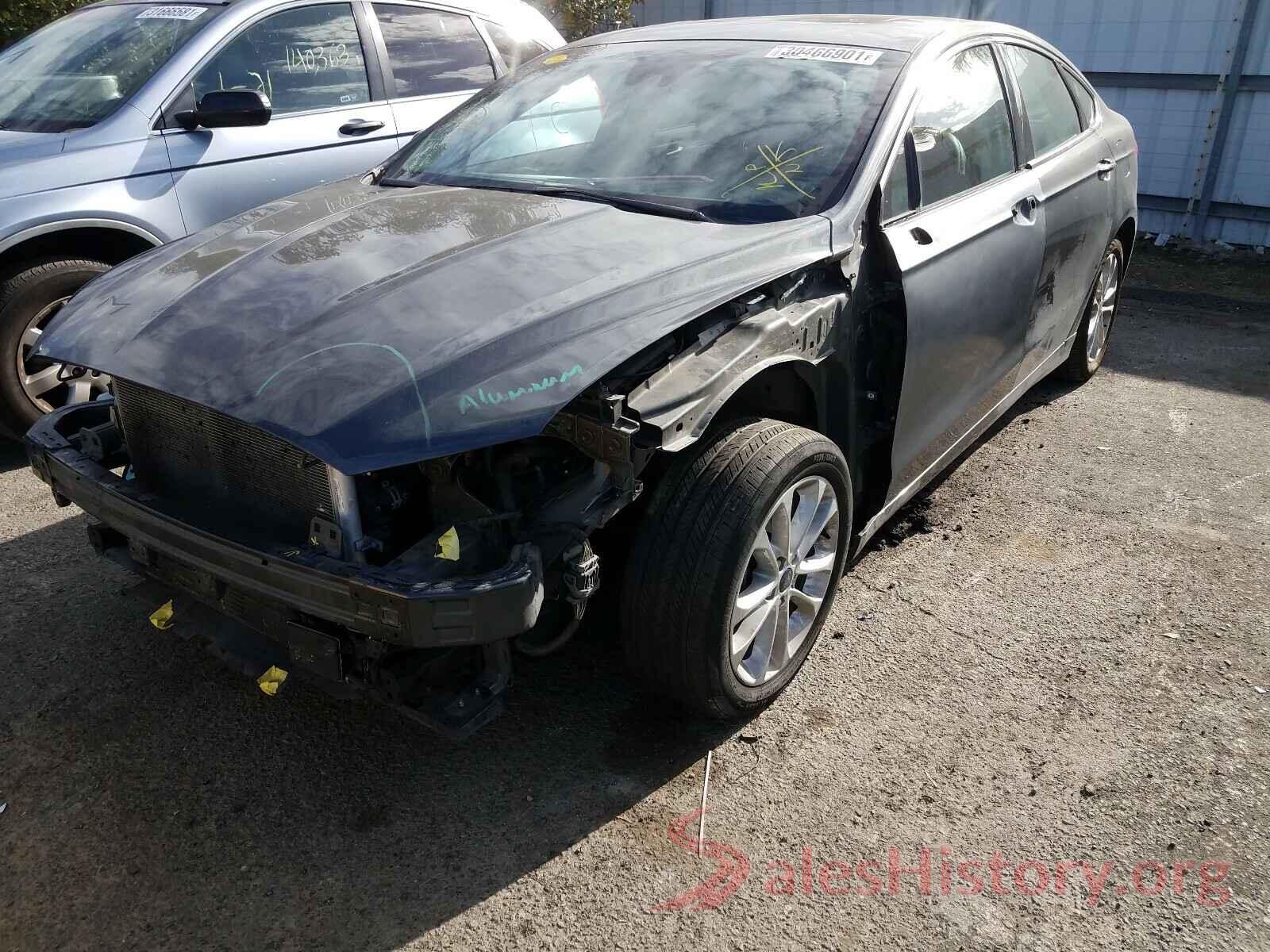 3FA6P0MU9KR110279 2019 FORD FUSION