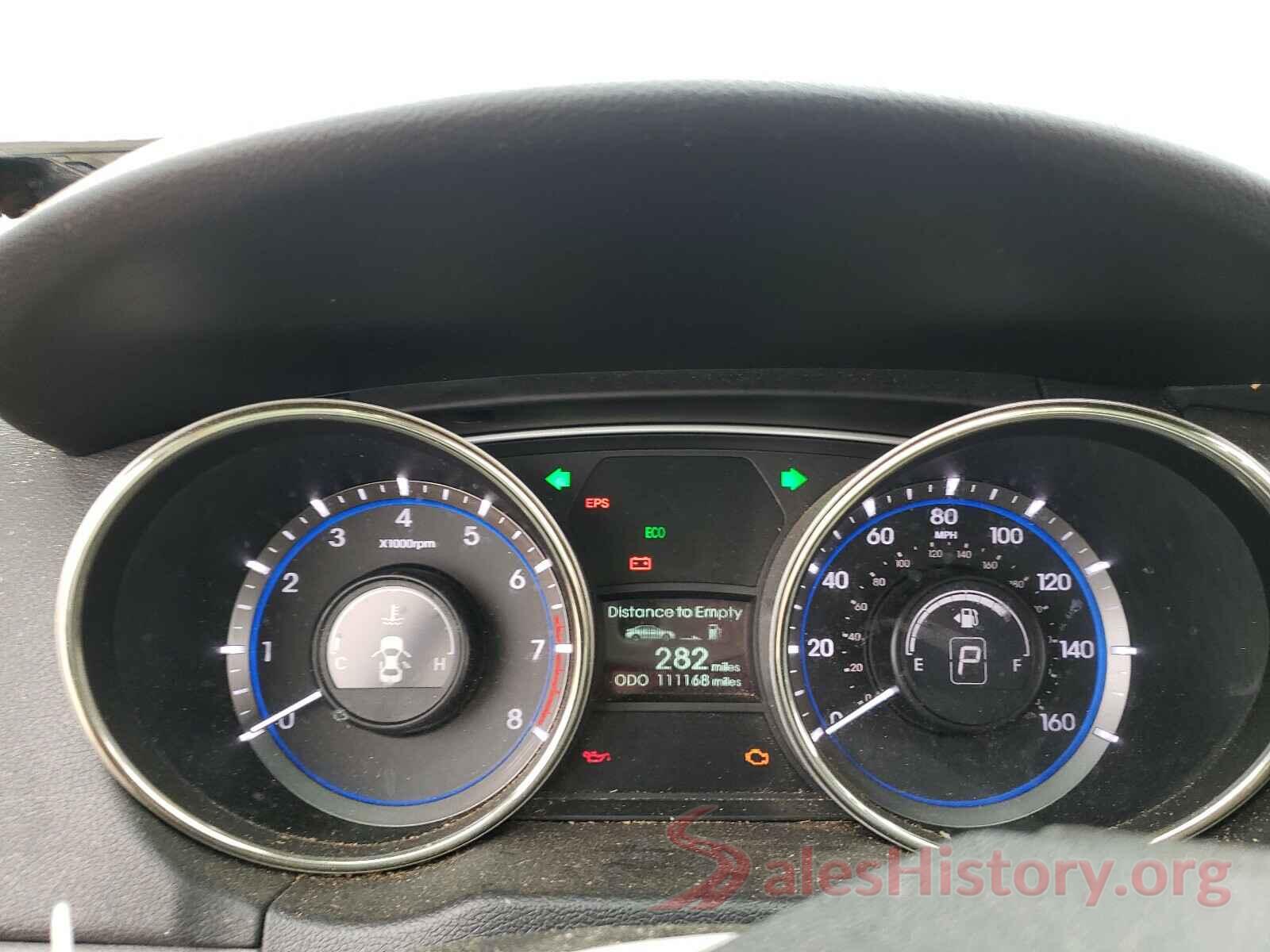 JTELU5JR8M5853634 2013 HYUNDAI SONATA