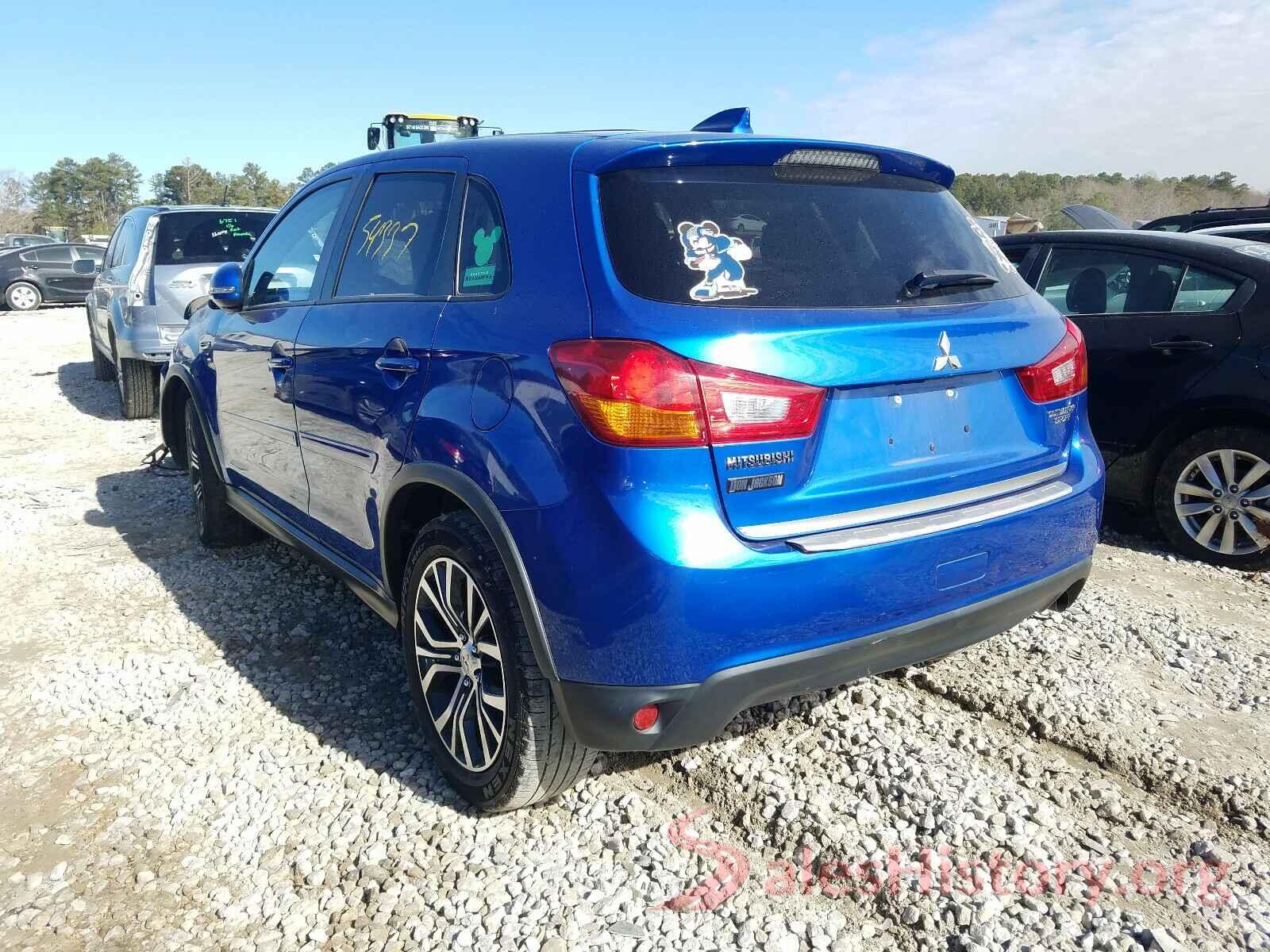 JA4AP3AU1HZ068795 2017 MITSUBISHI OUTLANDER