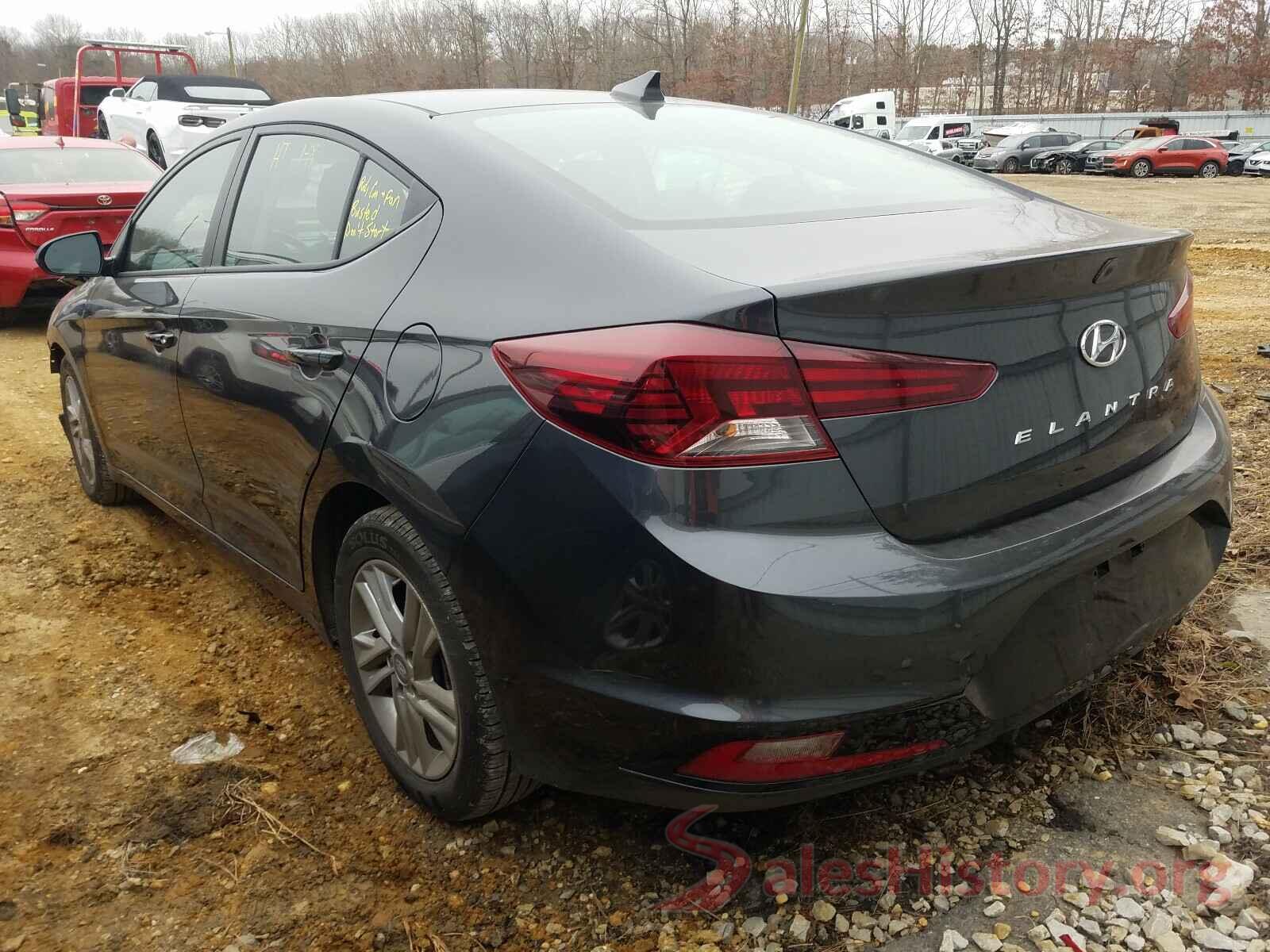 5NPD84LF9LH622458 2020 HYUNDAI ELANTRA