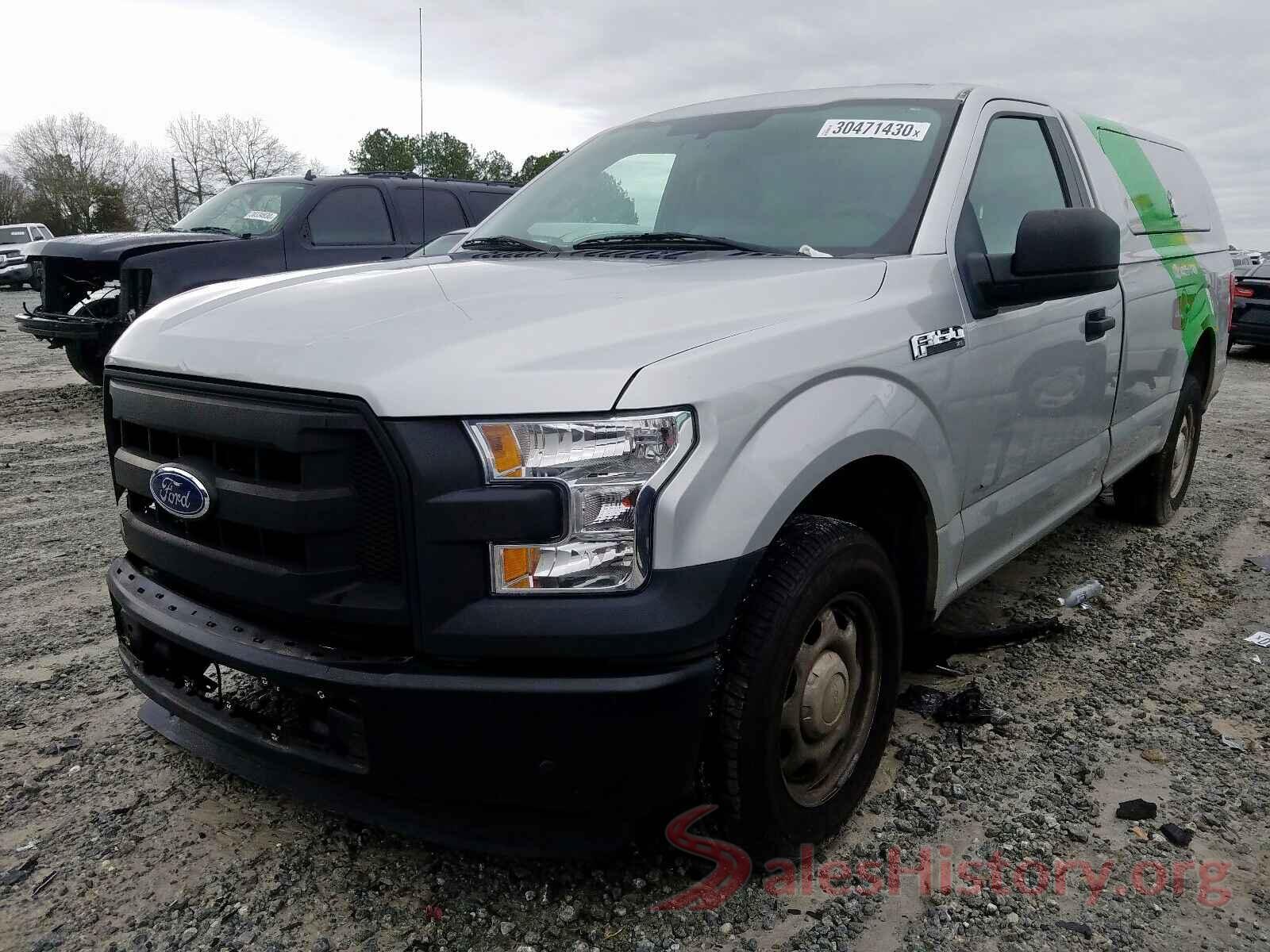 5TDZSKFCXMS008267 2017 FORD F150