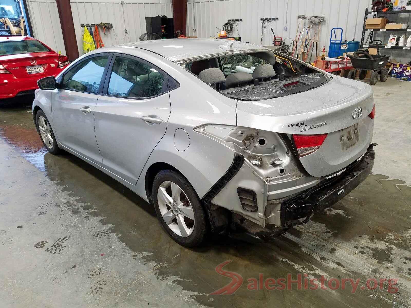 2T3MWRFVXKW020102 2013 HYUNDAI ELANTRA