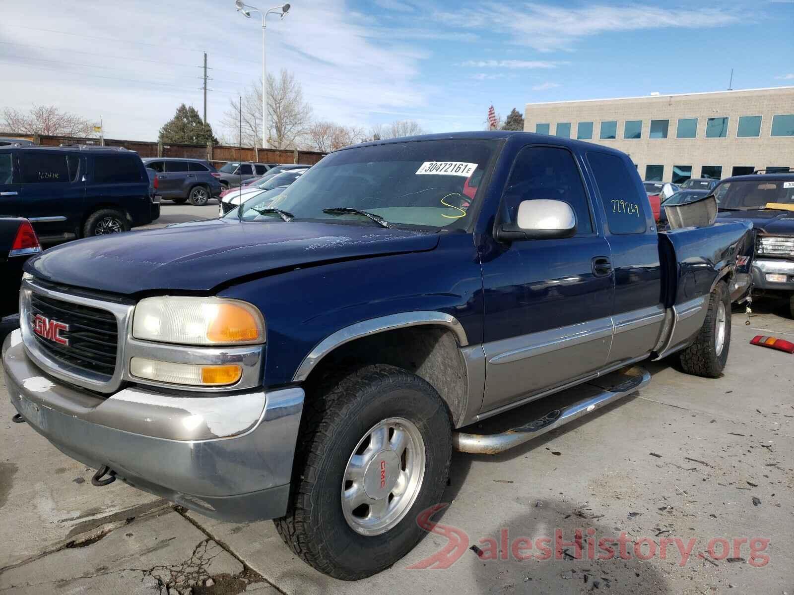 5TFSZ5AN7GX012525 1999 GMC SIERRA