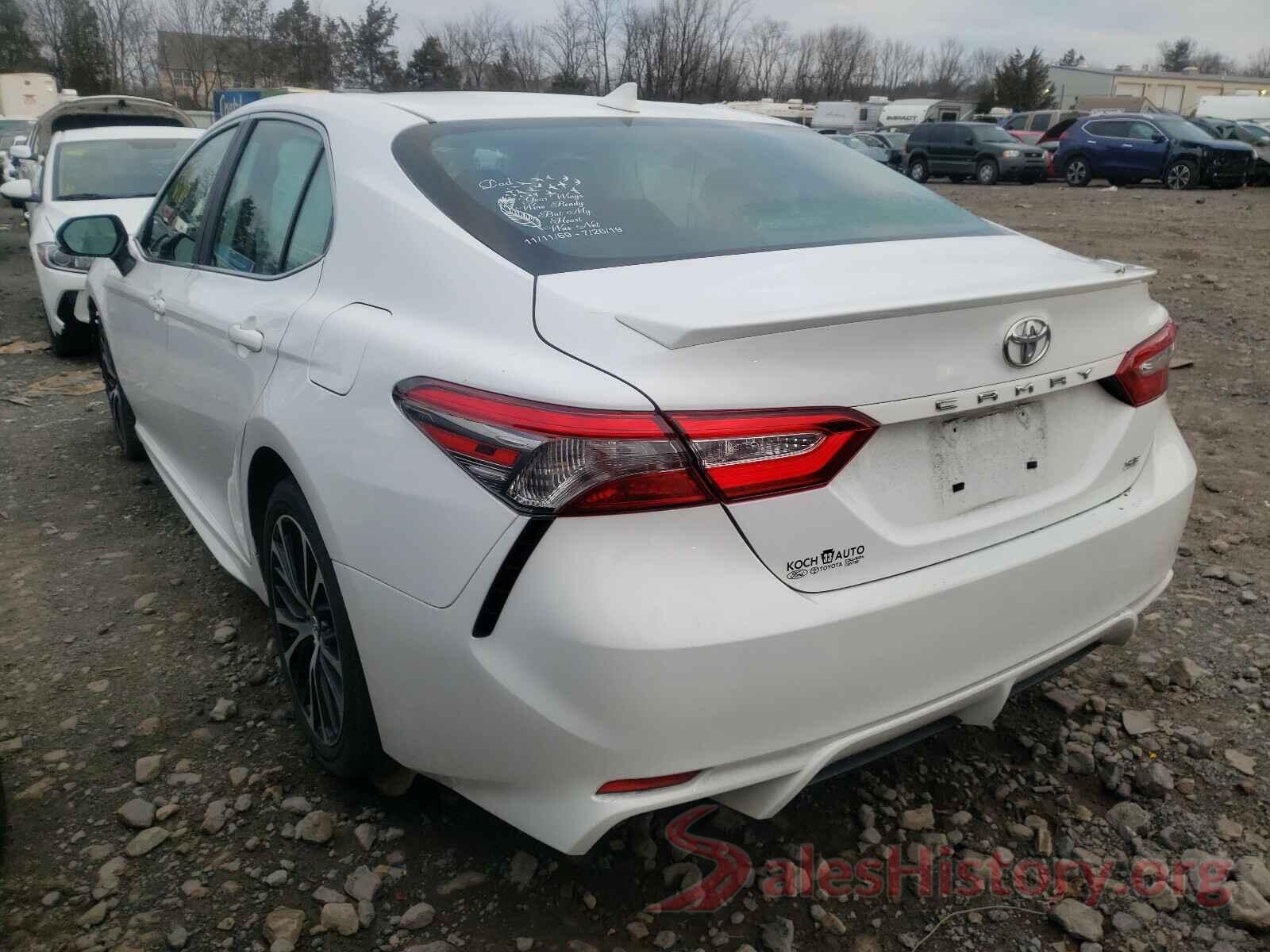 4T1B11HKXKU763264 2019 TOYOTA CAMRY