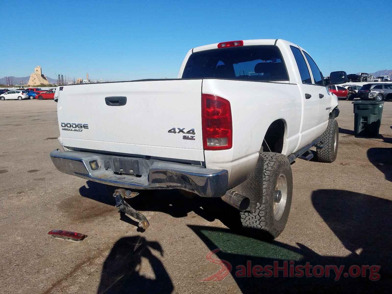 JA4ARUAU0MU014444 2004 DODGE RAM 2500