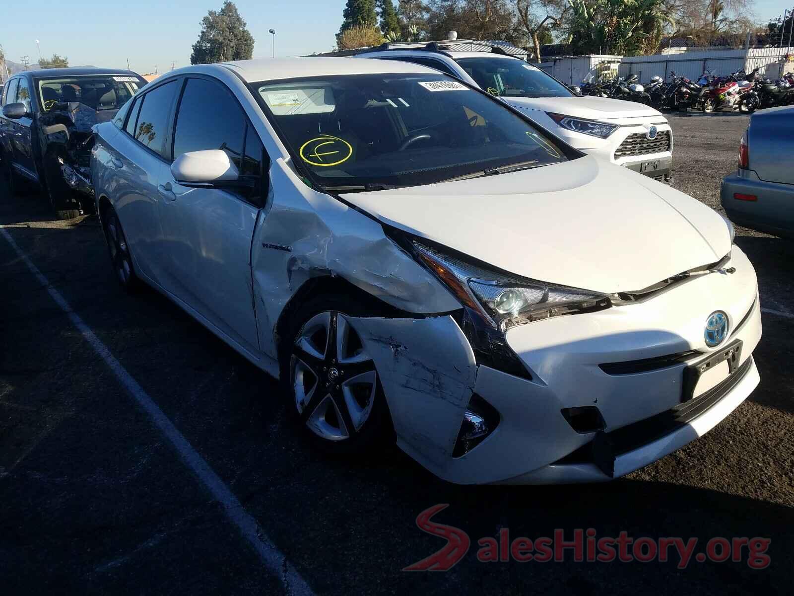 JTDKARFU5G3527254 2016 TOYOTA PRIUS