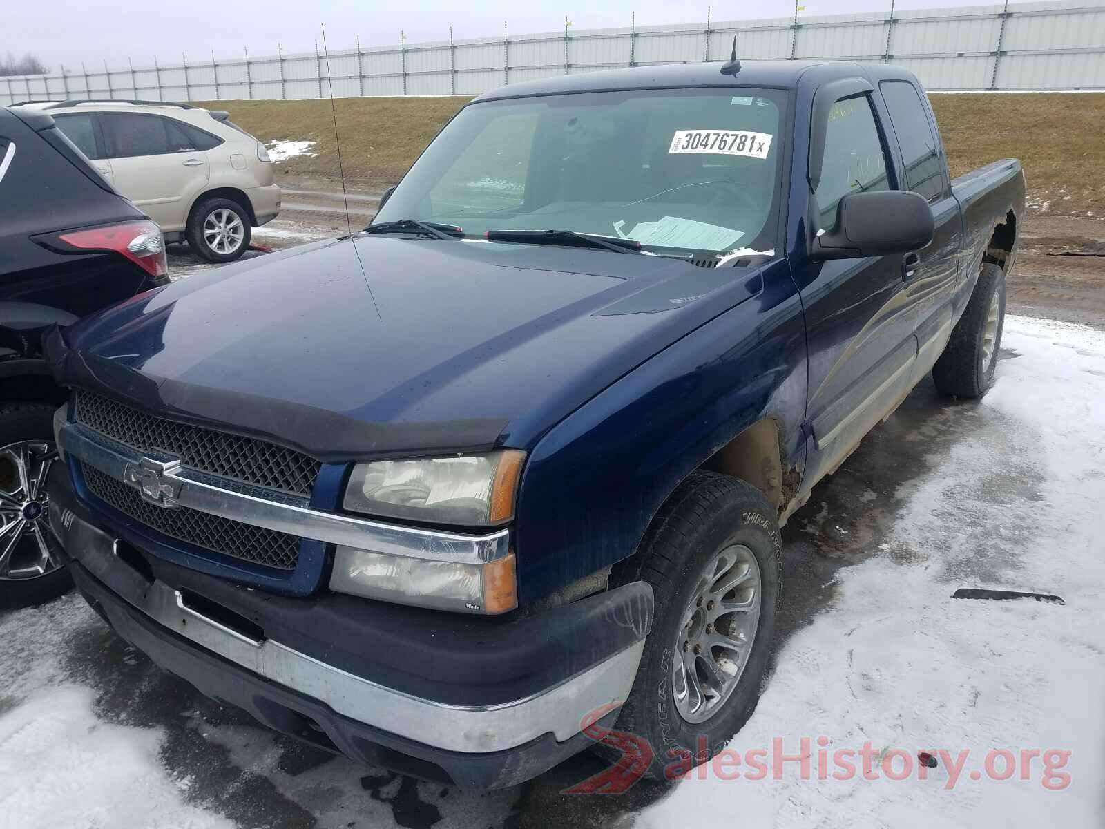 1HGCR2F71HA252172 2004 CHEVROLET SILVERADO