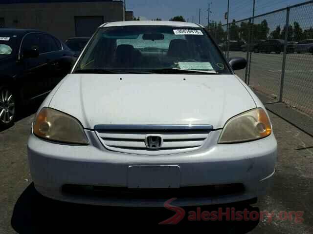 JF2GTAMC5JH235627 2001 HONDA CIVIC