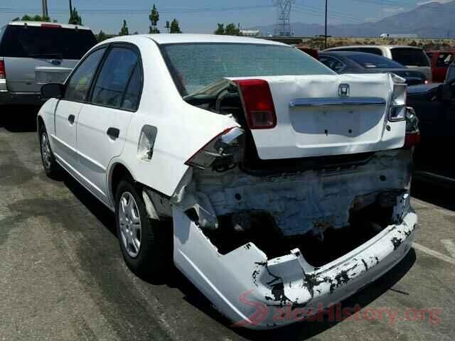 JF2GTAMC5JH235627 2001 HONDA CIVIC