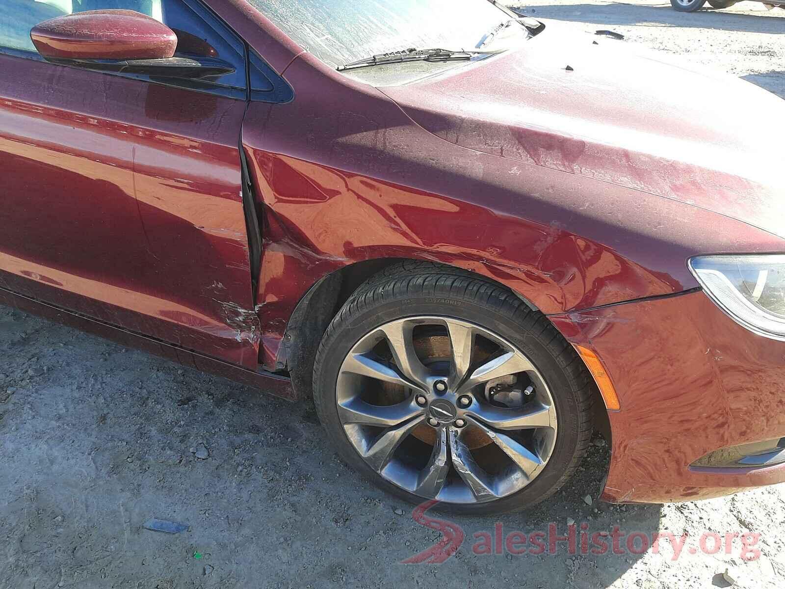 JTDKARFU3G3007506 2015 CHRYSLER 200