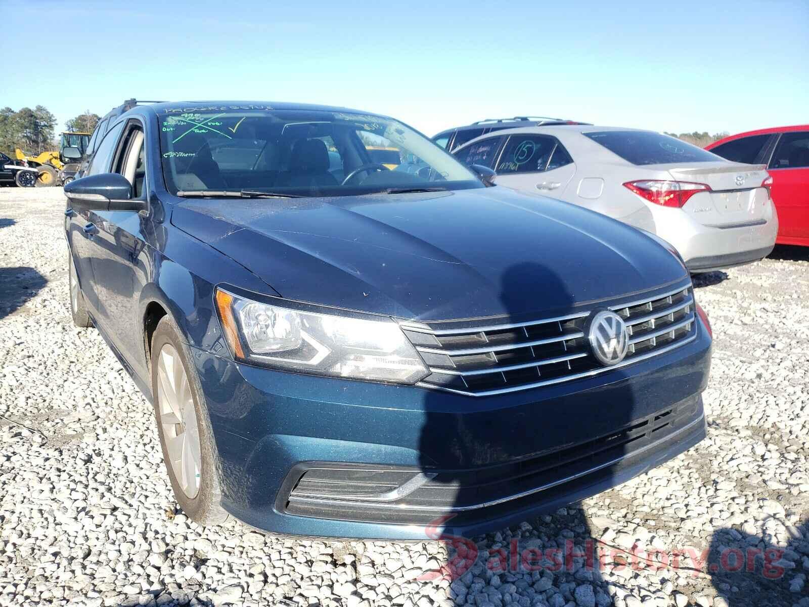 1VWBA7A31JC037000 2018 VOLKSWAGEN PASSAT