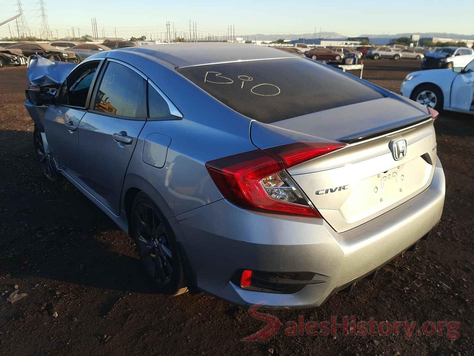 19XFC2F83LE002928 2020 HONDA CIVIC