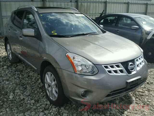 2T3W1RFV2KC010849 2012 NISSAN ROGUE