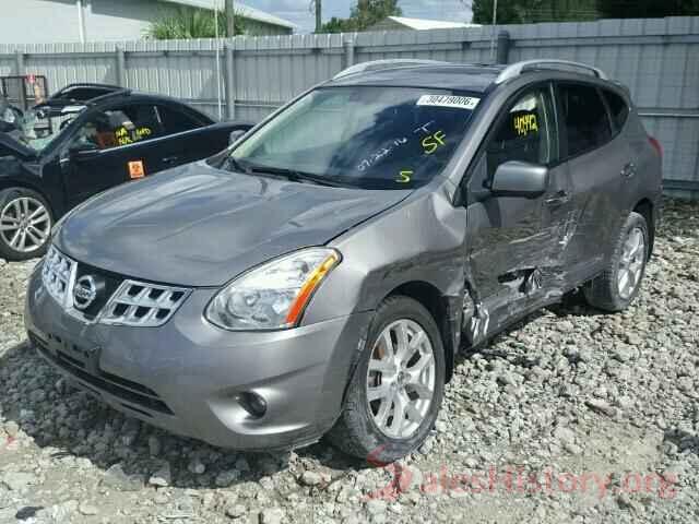 2T3W1RFV2KC010849 2012 NISSAN ROGUE