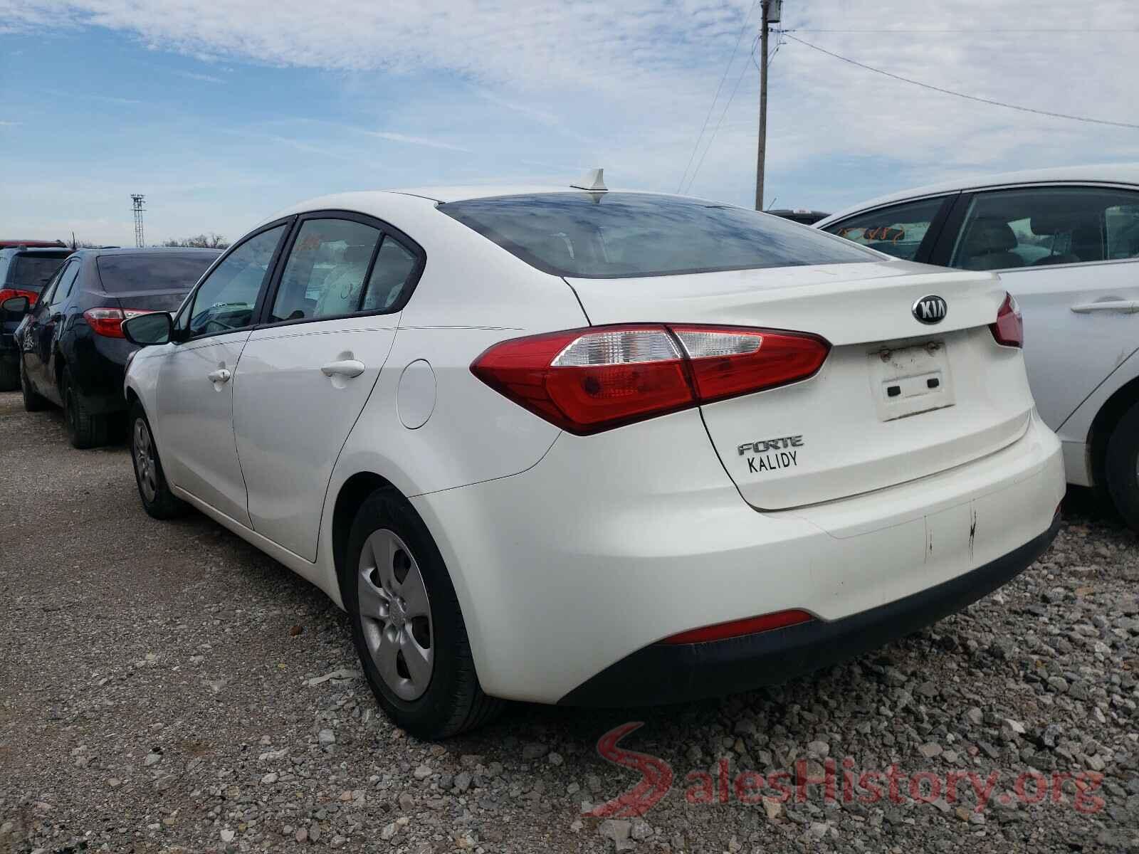 KNAFK4A68G5606400 2016 KIA FORTE