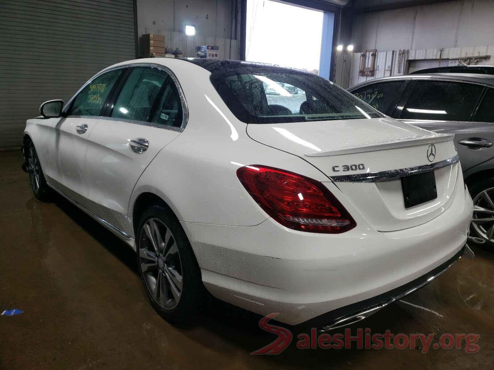 55SWF4KB0HU185449 2017 MERCEDES-BENZ C CLASS