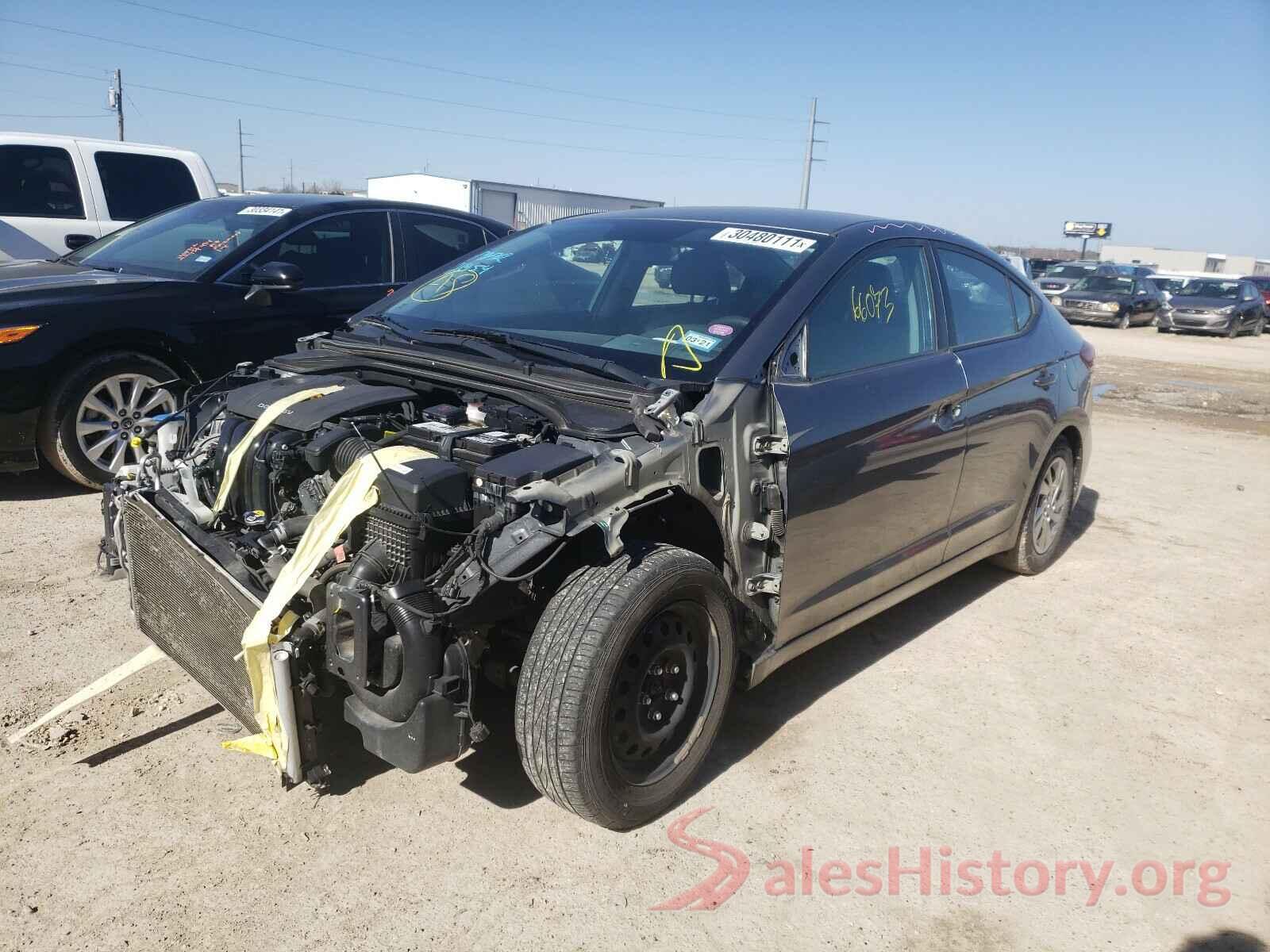 KMHD74LF7HU108524 2017 HYUNDAI ELANTRA