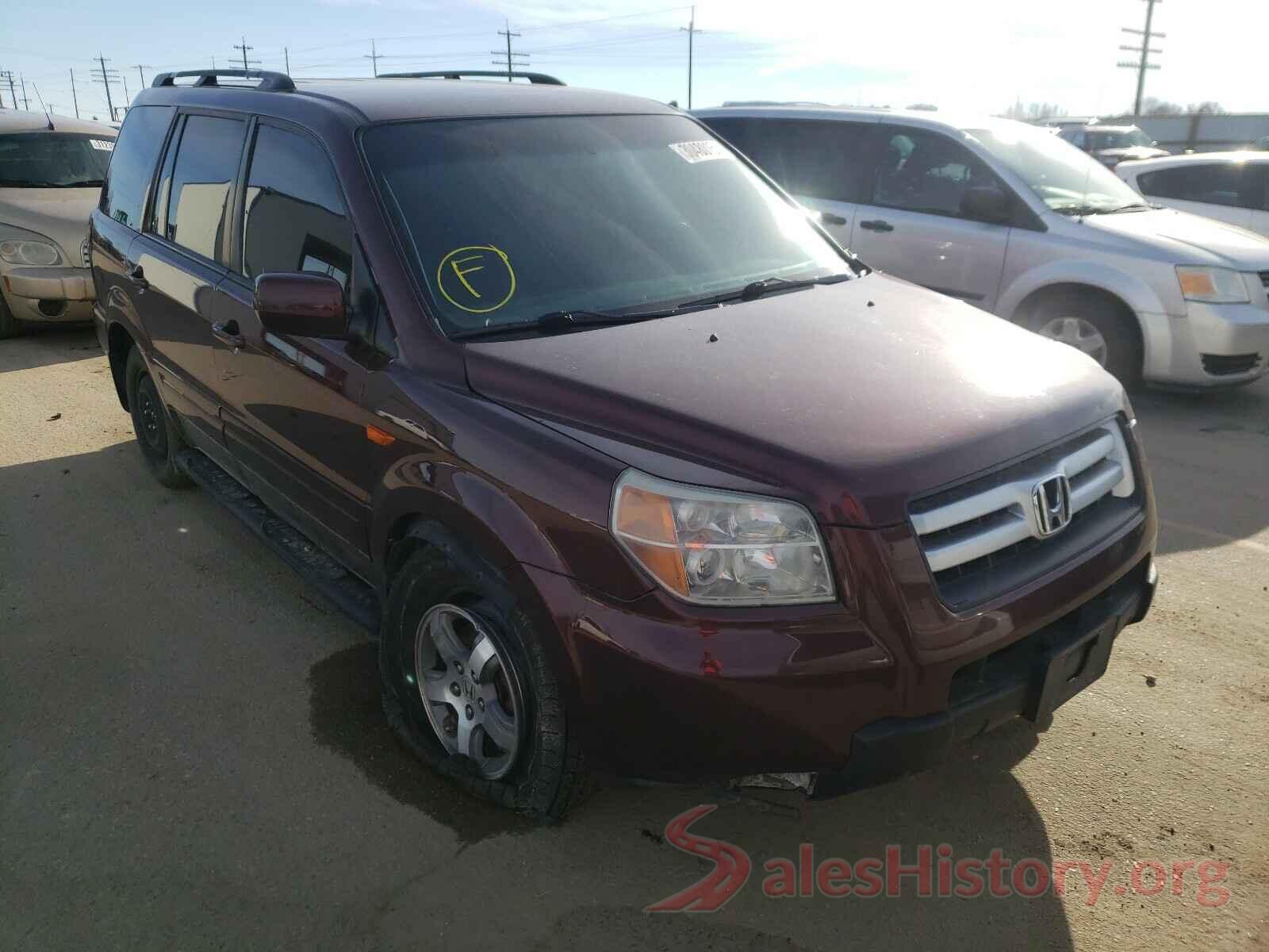 KMHE34L12GA031422 2007 HONDA PILOT