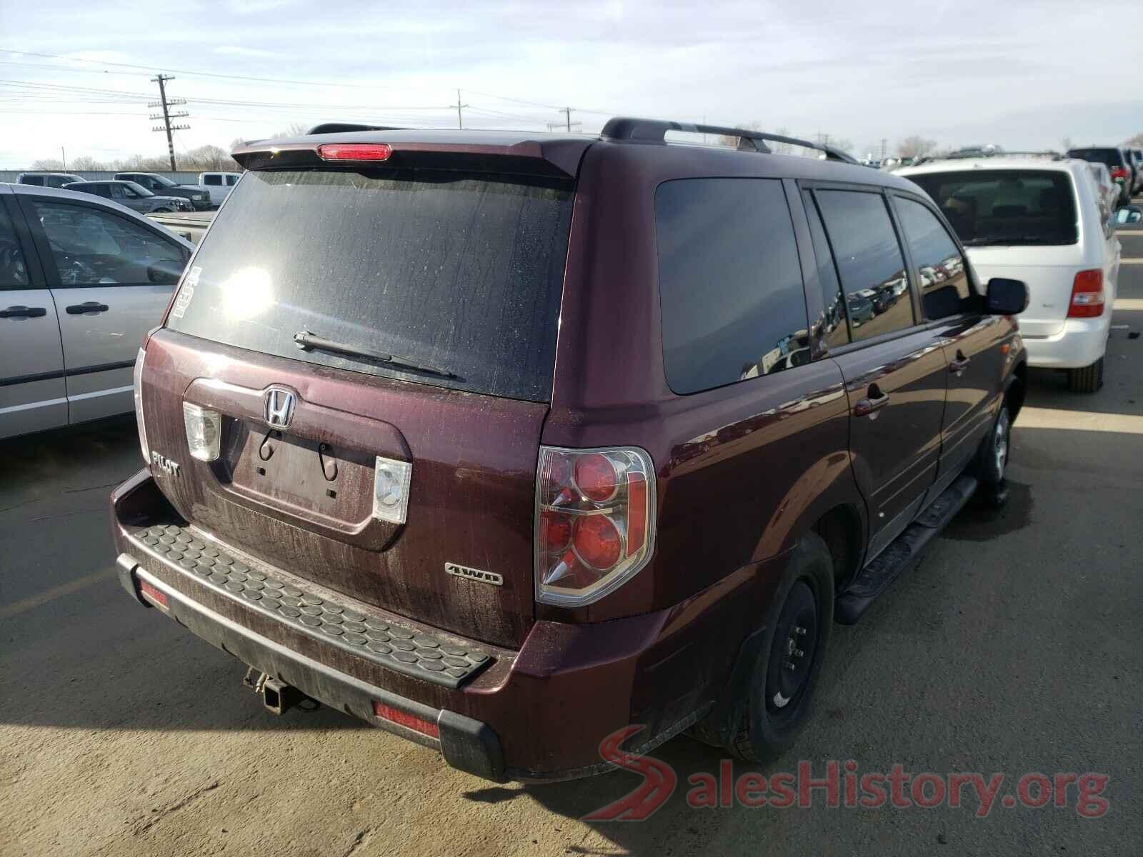 KMHE34L12GA031422 2007 HONDA PILOT