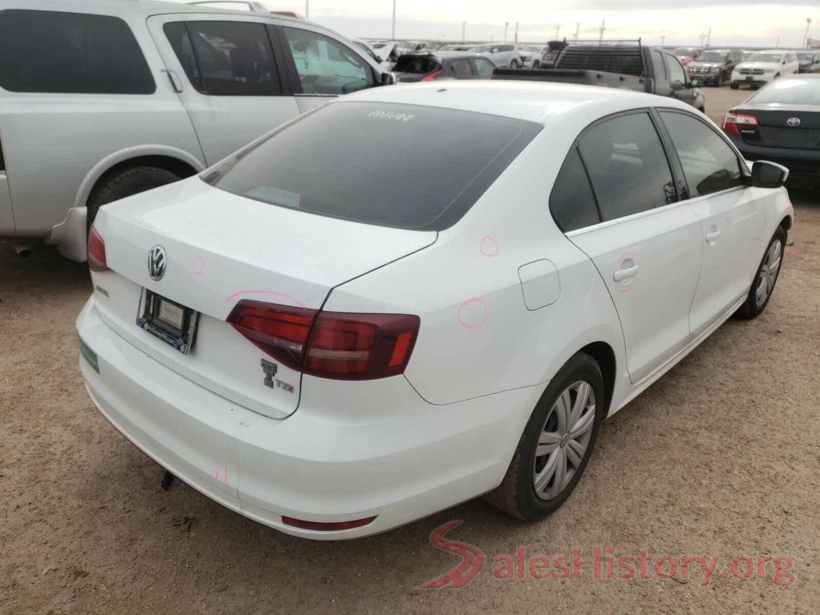 3VW2B7AJ0HM343643 2017 VOLKSWAGEN JETTA