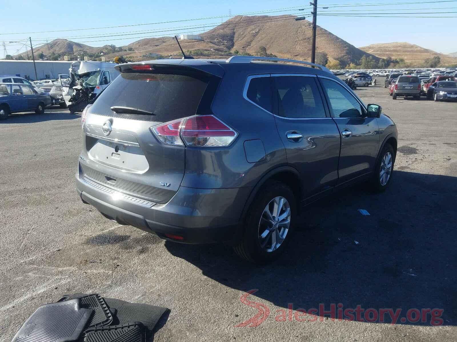 5N1AT2MT8GC920734 2016 NISSAN ROGUE