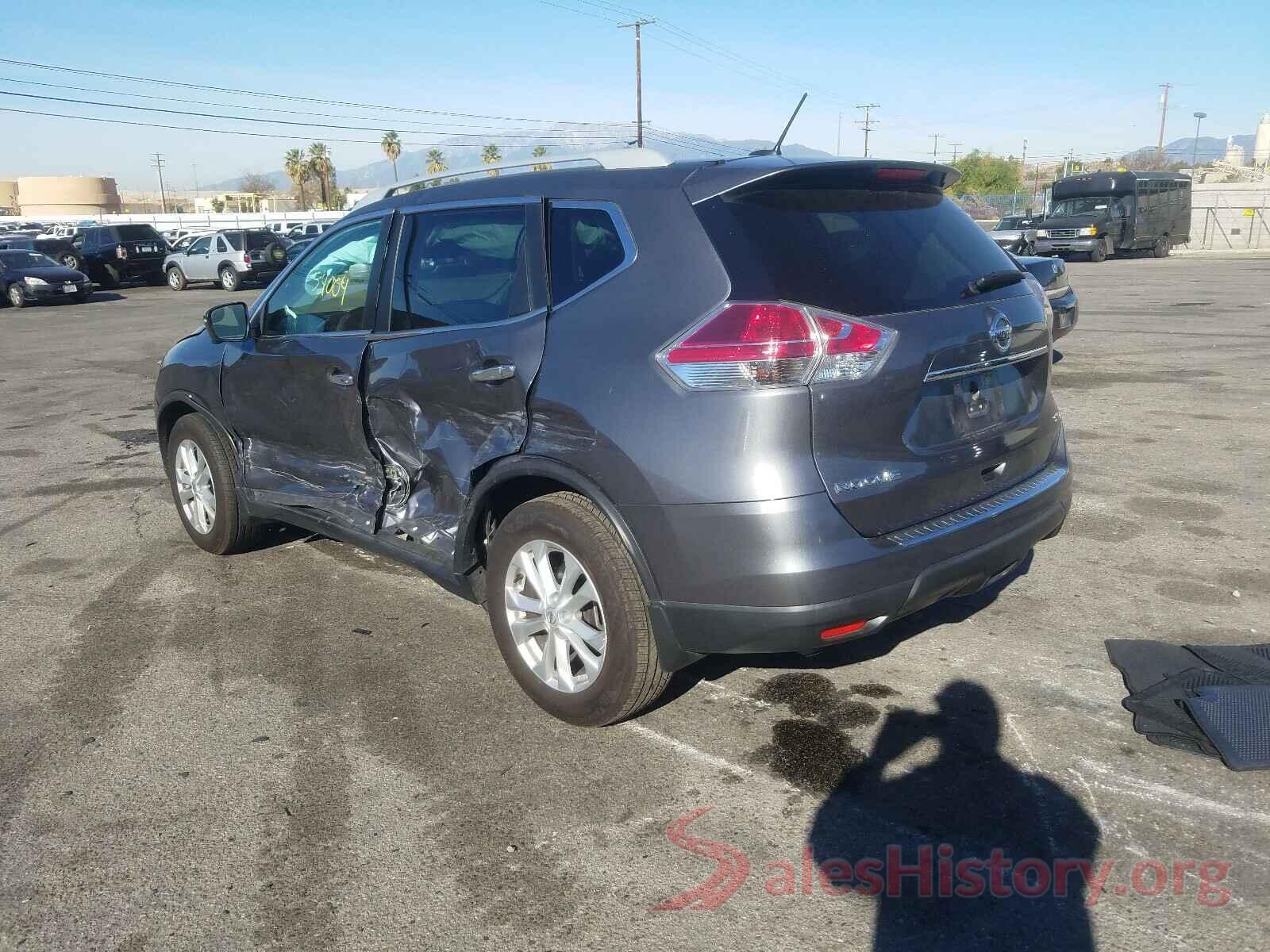 5N1AT2MT8GC920734 2016 NISSAN ROGUE