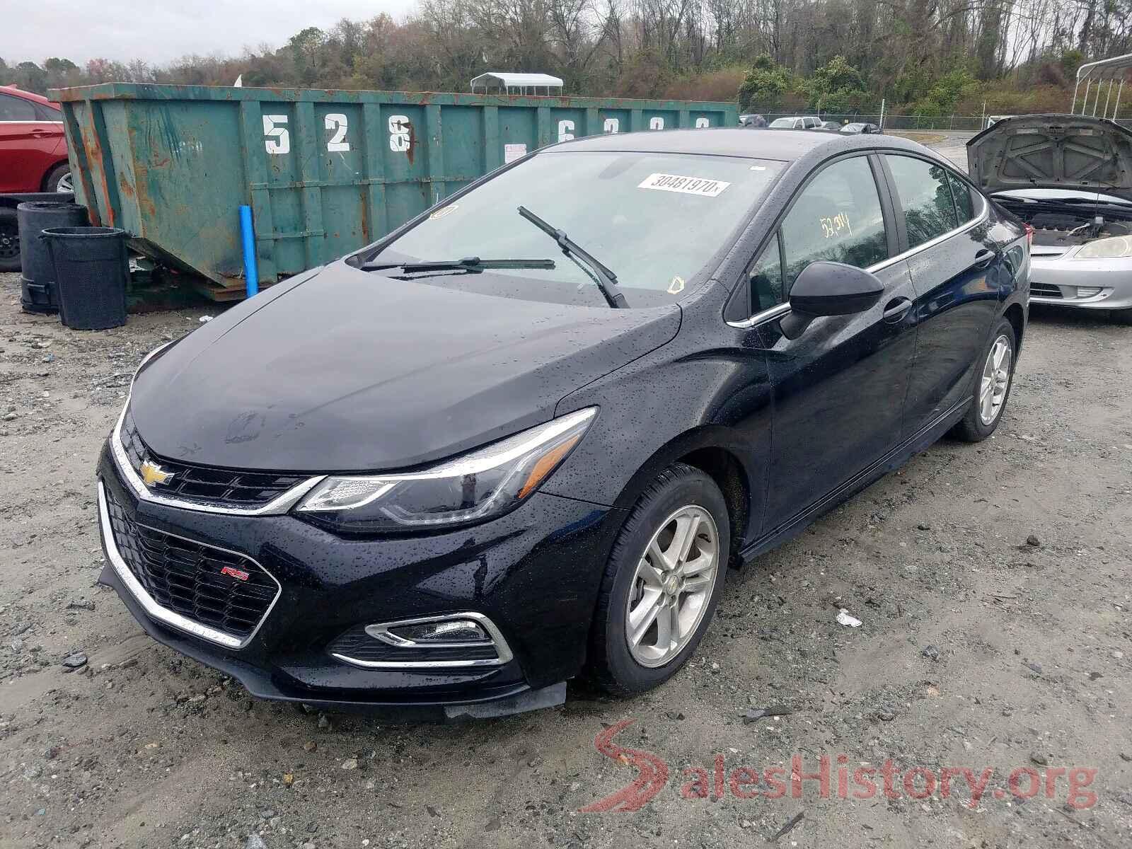 3VWDB7AJ4HM400581 2017 CHEVROLET CRUZE