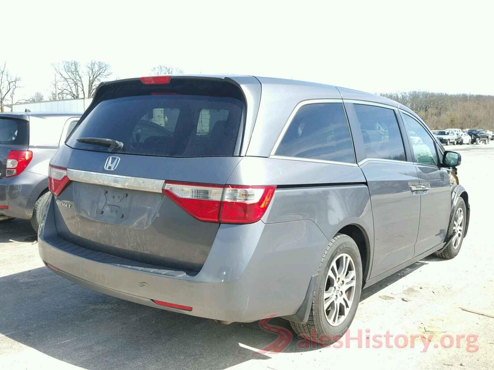 2T2HZMDA6LC213365 2012 HONDA ODYSSEY