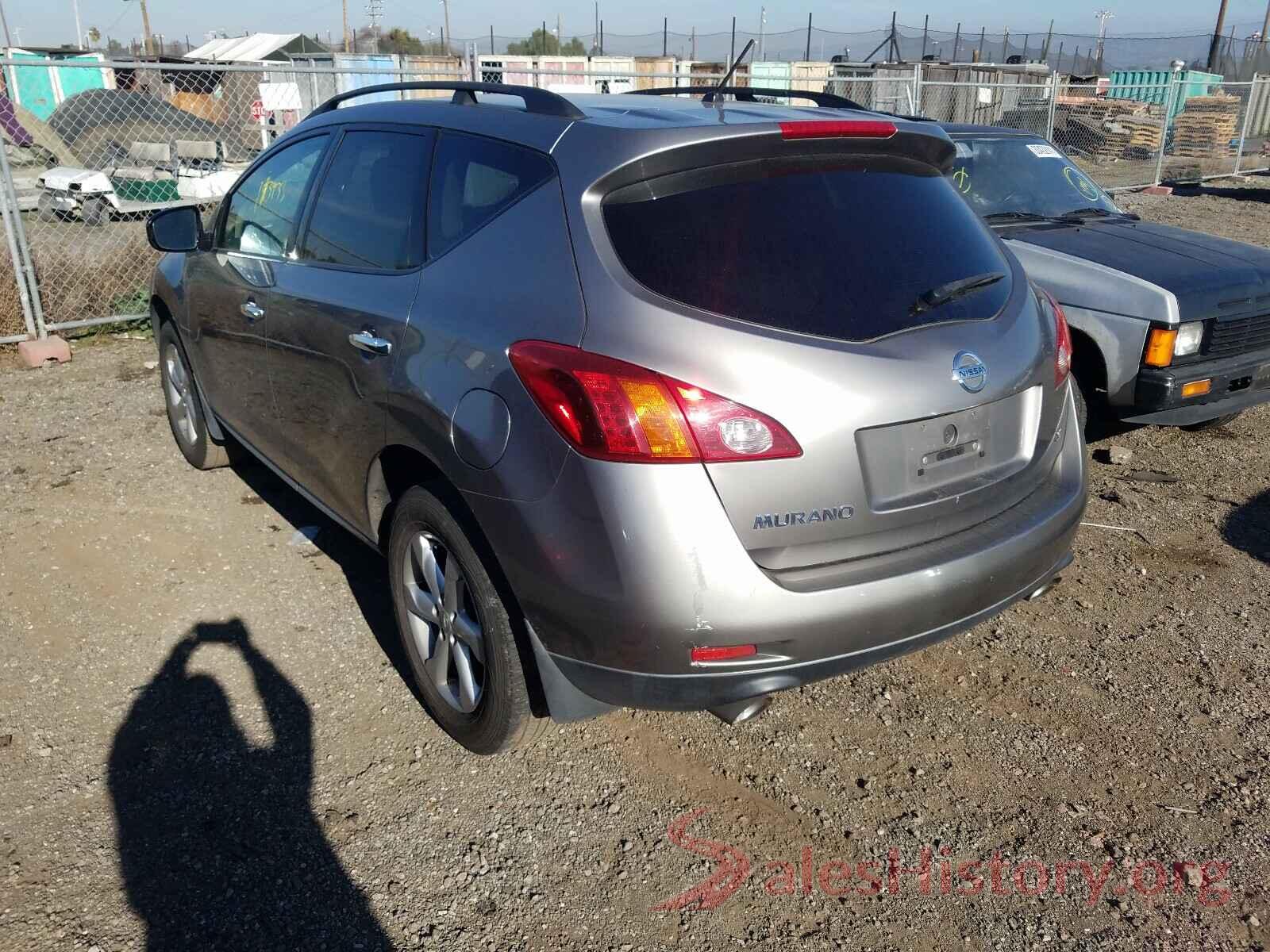 JTDS4MCE8MJ071216 2009 NISSAN MURANO