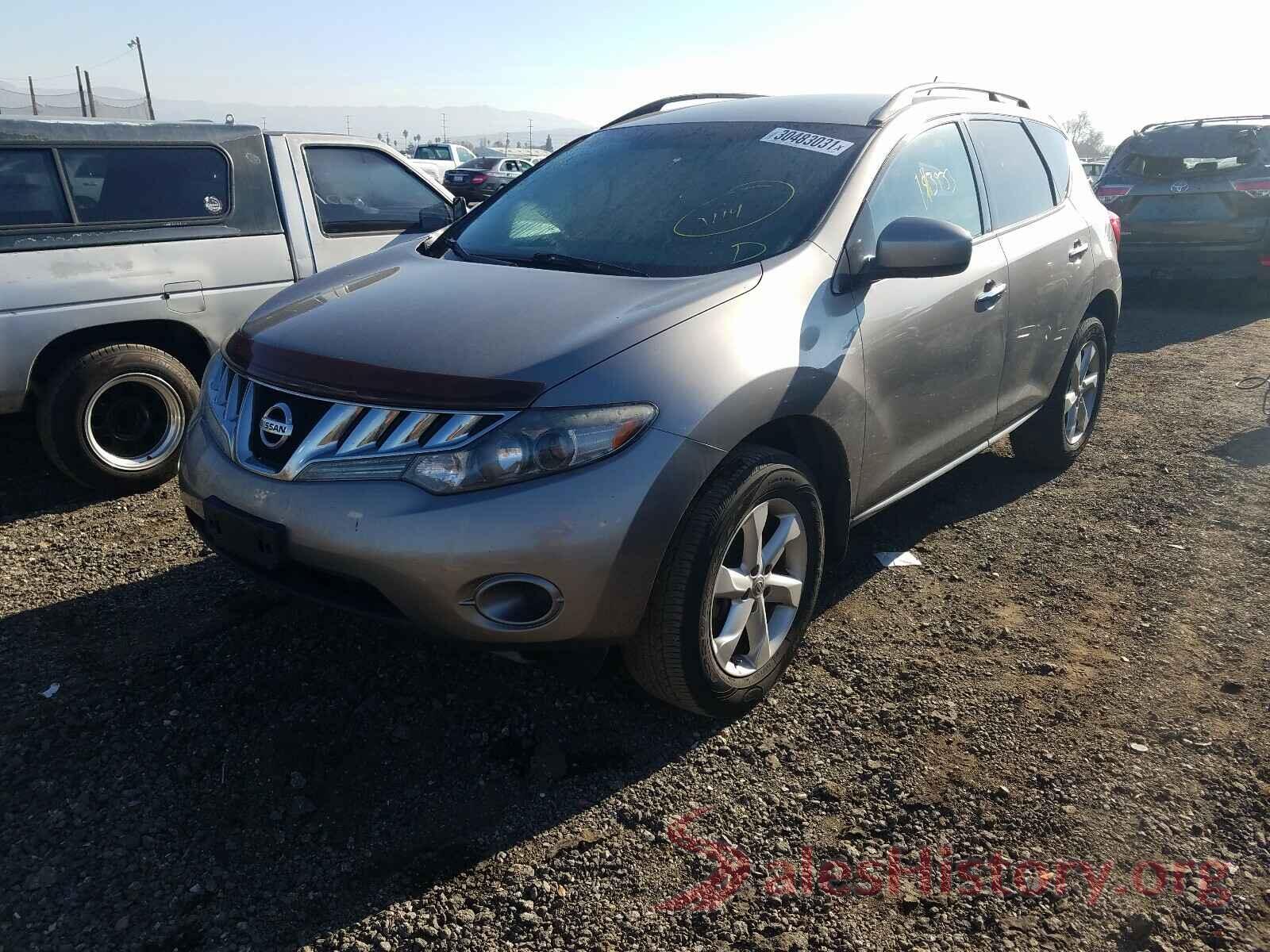 JTDS4MCE8MJ071216 2009 NISSAN MURANO