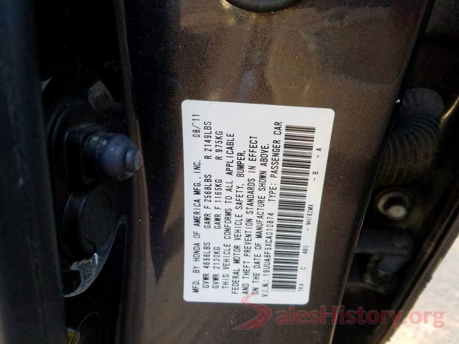 KNDPN3AC9K7510142 2012 ACURA TL