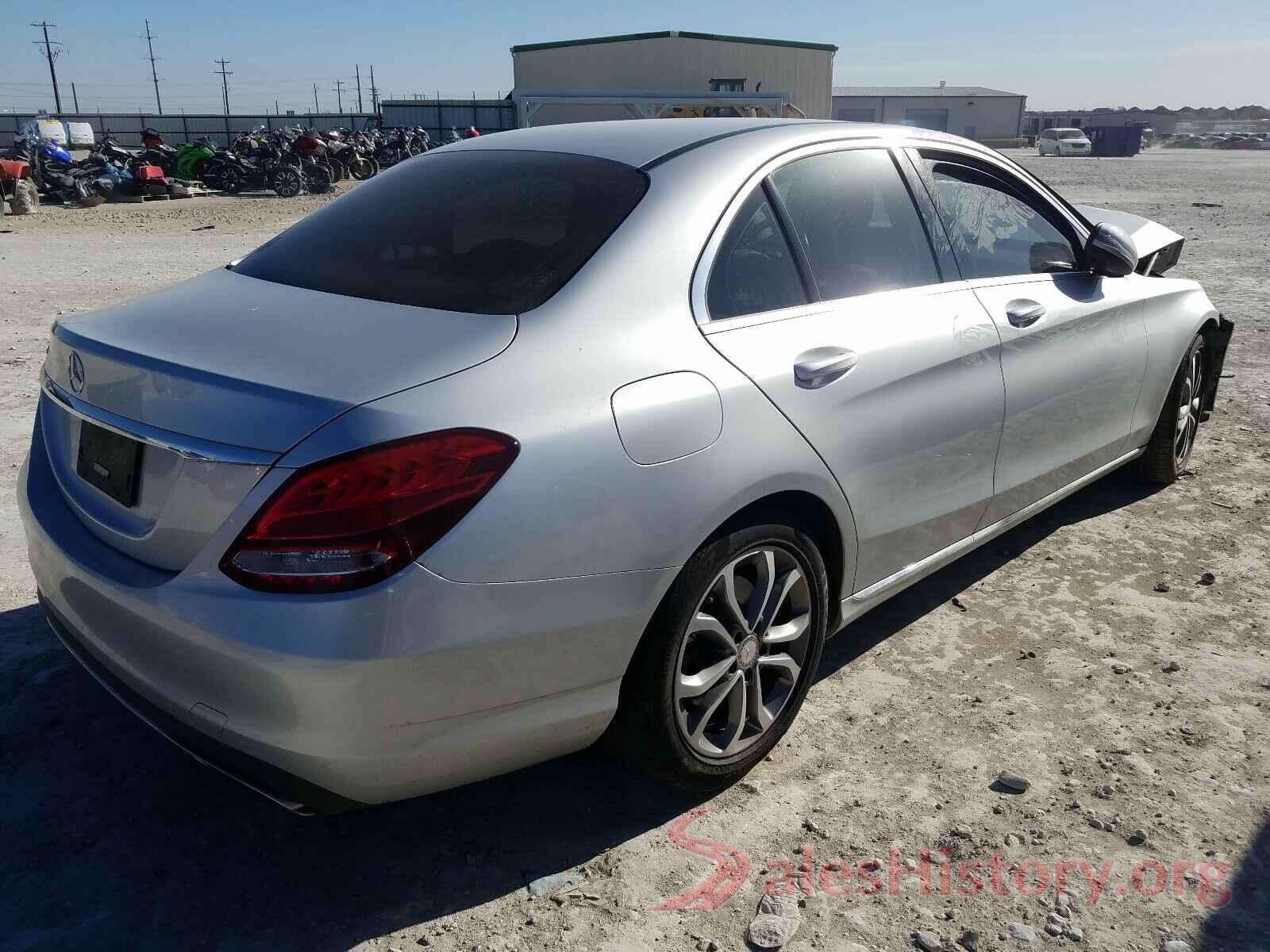 55SWF4JB8GU122003 2016 MERCEDES-BENZ C CLASS