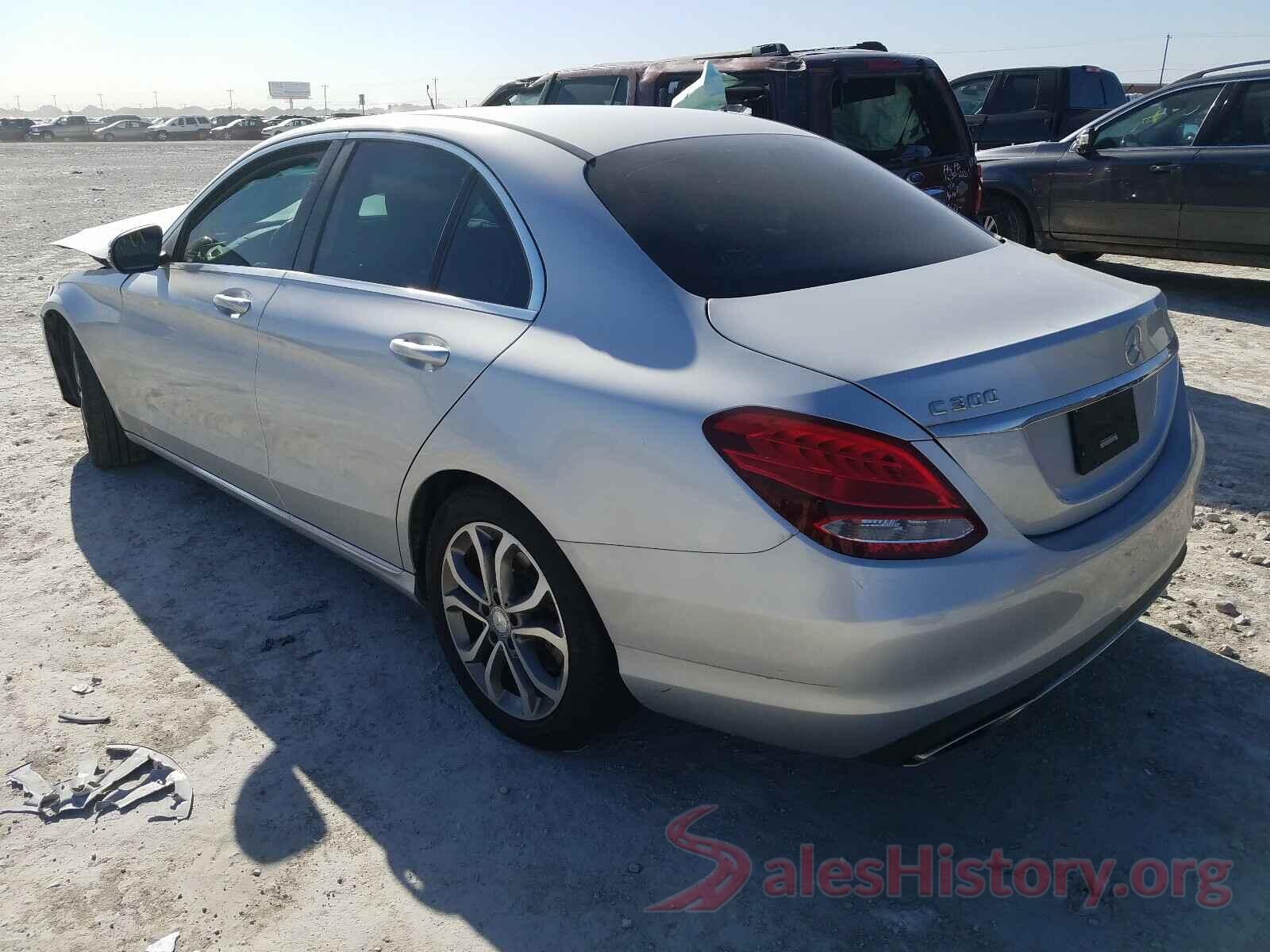 55SWF4JB8GU122003 2016 MERCEDES-BENZ C CLASS