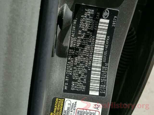 5TFSX5EN3KX068521 2005 TOYOTA AVALON