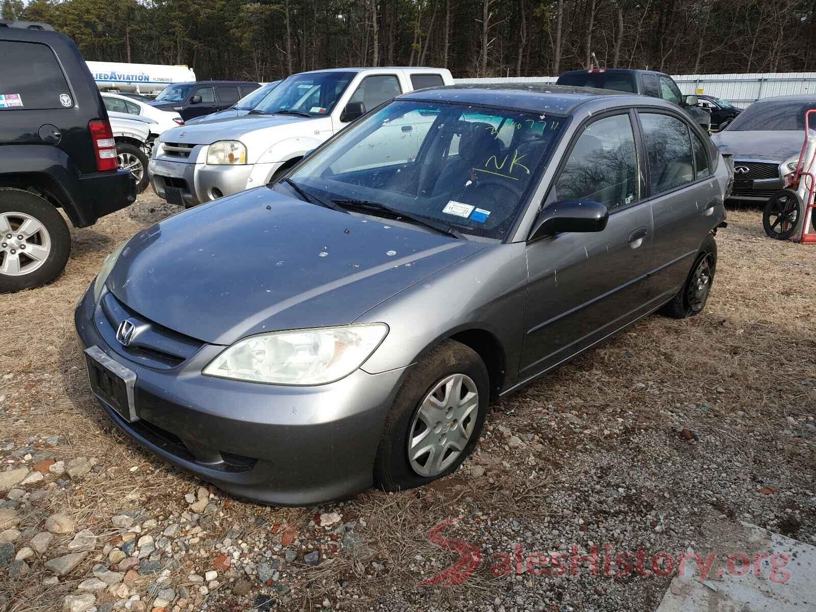 4S3BNAA69H3026271 2005 HONDA CIVIC