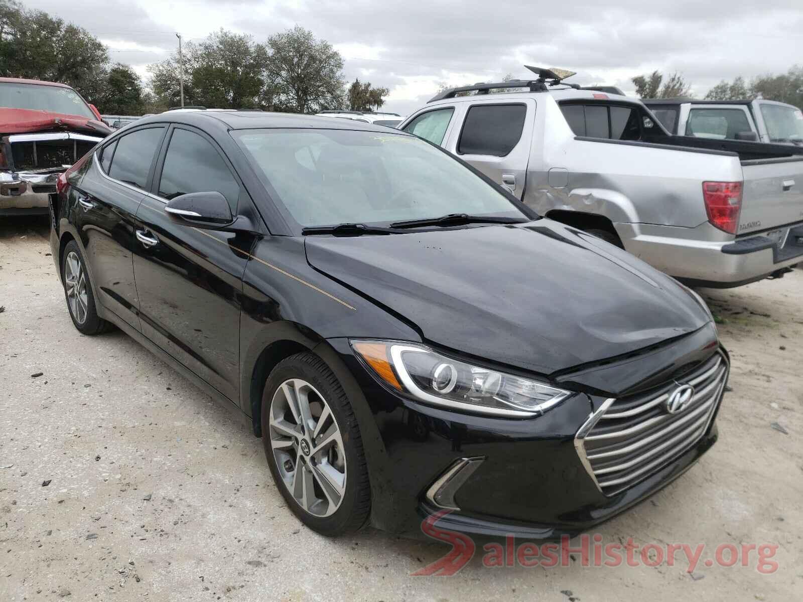 KMHD84LF2HU173195 2017 HYUNDAI ELANTRA