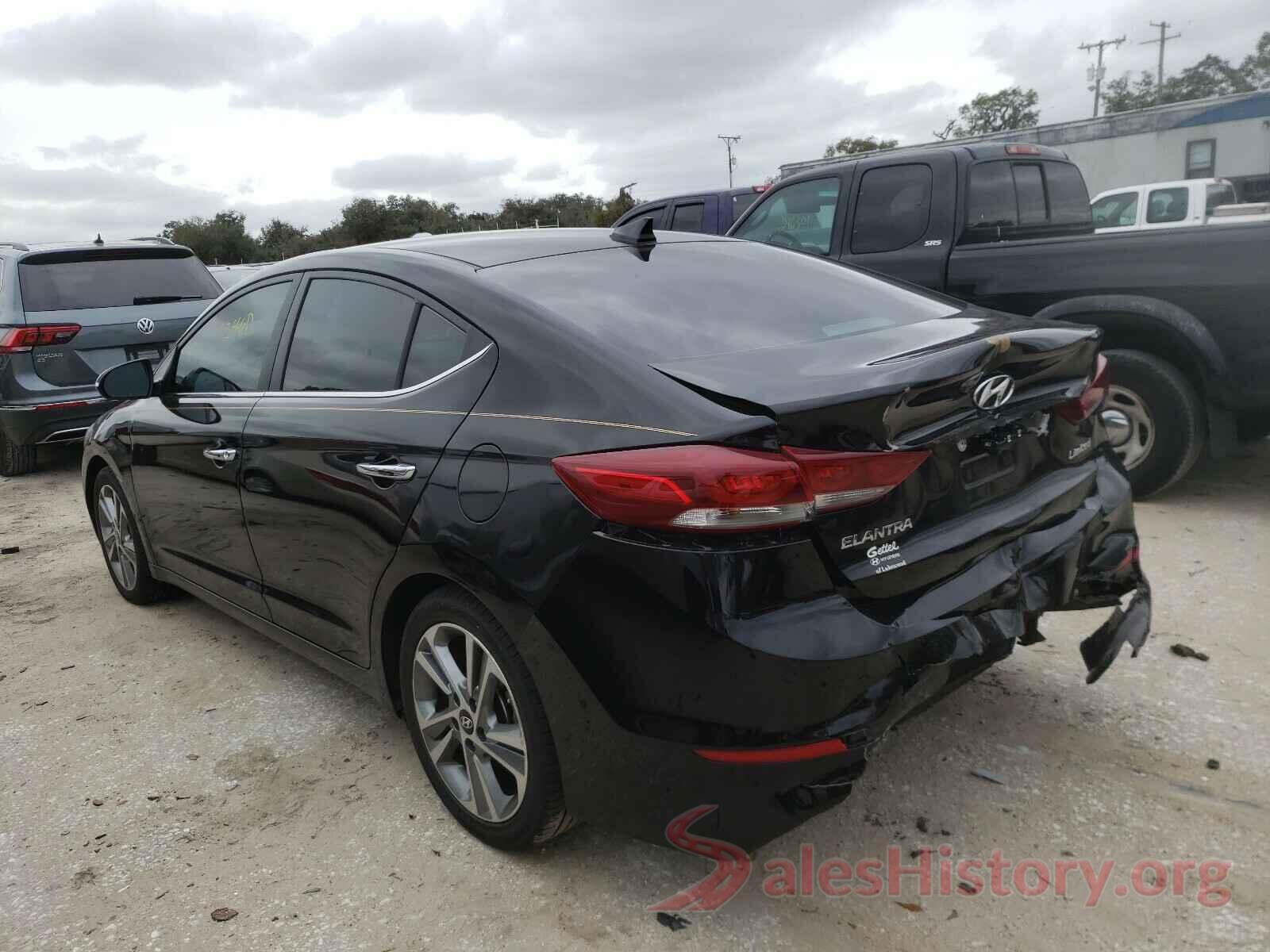 KMHD84LF2HU173195 2017 HYUNDAI ELANTRA